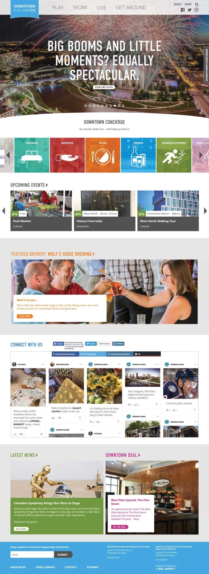 Downtown Columbus Website