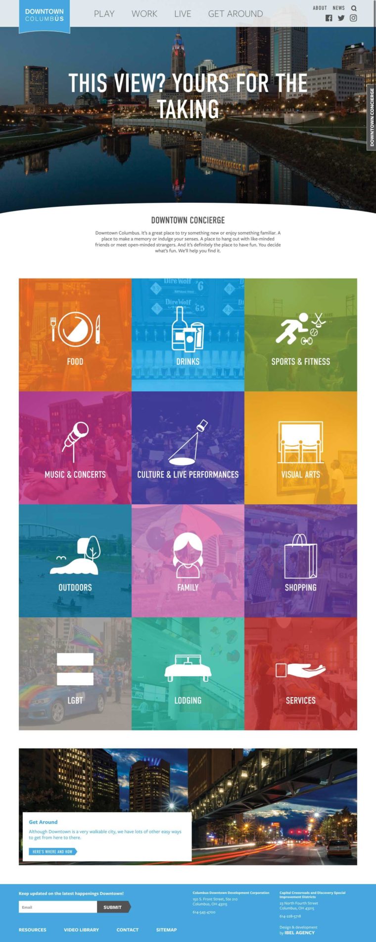 Downtown Columbus Website
