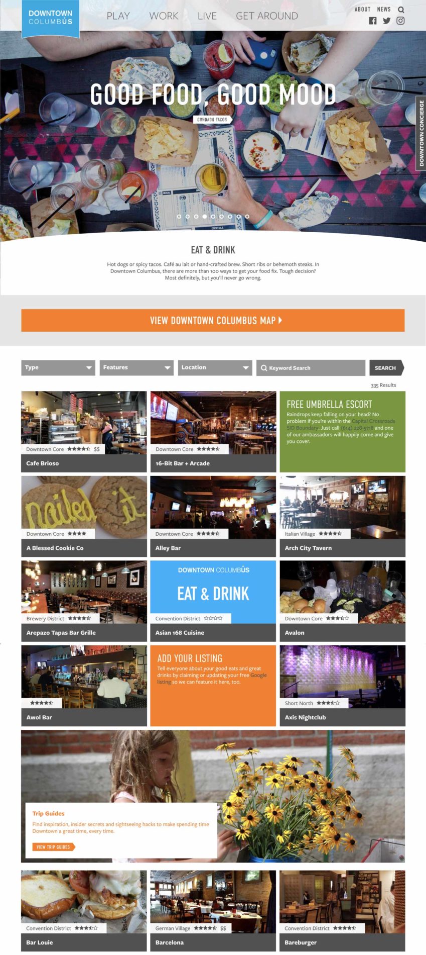 Downtown Columbus Website