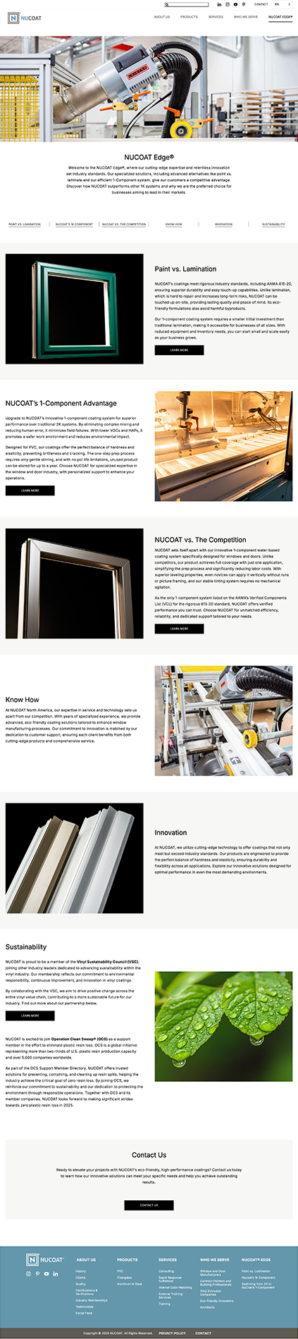 NUCOAT Edge Services